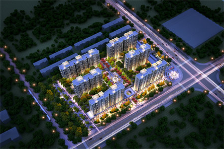 金地翰林3室1厅1卫88.5㎡付房23